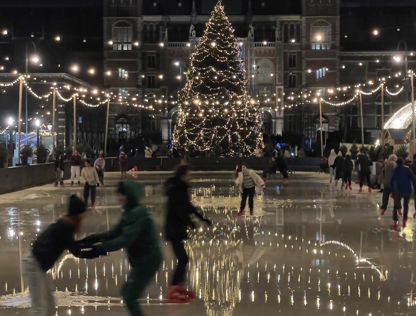 pista de hielo amsterdam